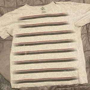 Mens Grey stripped T-shirt